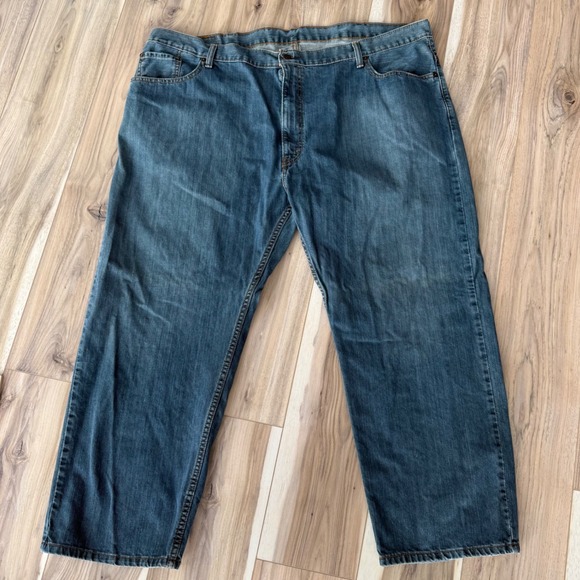 Levi's 559 Relaxed Straight Leg Jeans Men's Blue Denim Size 46x30 - Picture 1 of 10